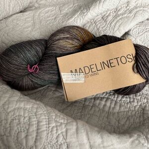 Madeline Tosh hand dyed fingering weight twist light yarn